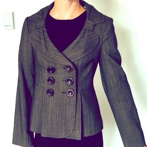 Nanette Lepore Button Blazer with Bow Details